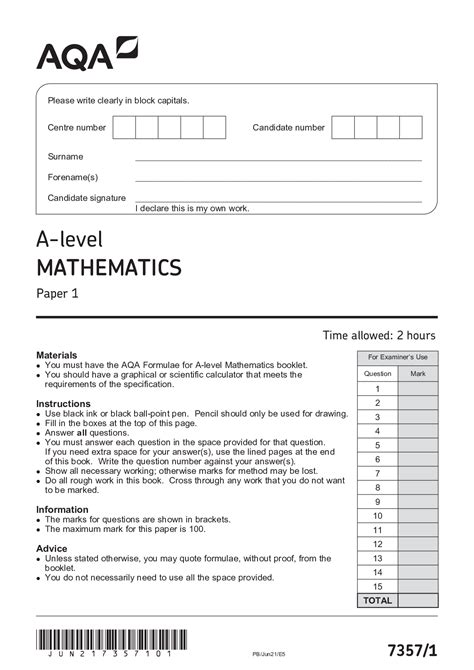 Question paper (Modified A3 36pt) (Higher): Paper 1 Non-calculator - November <b>2022</b> New. . Aqa maths mark scheme 2022